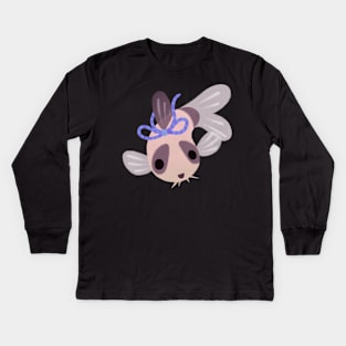 Ribbon corydoras - panda Kids Long Sleeve T-Shirt